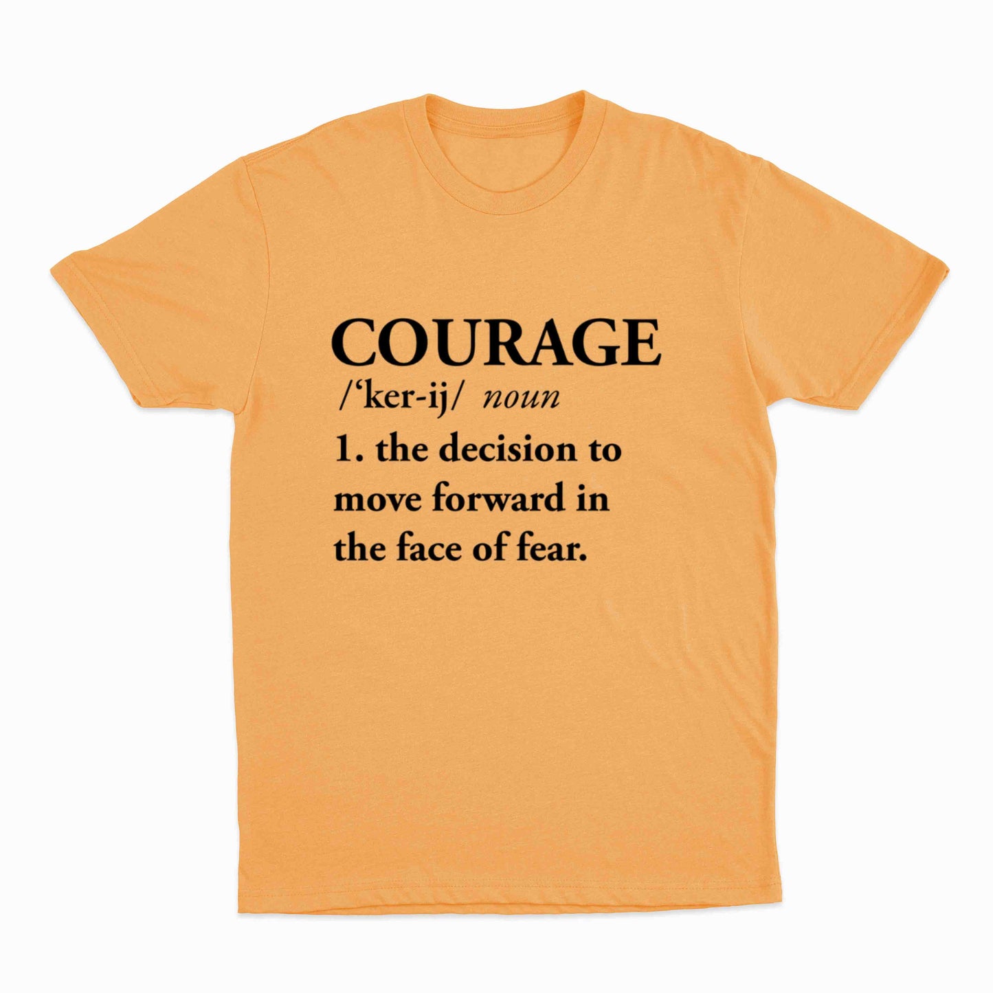 Golden Yellow - Courage T-Shirt