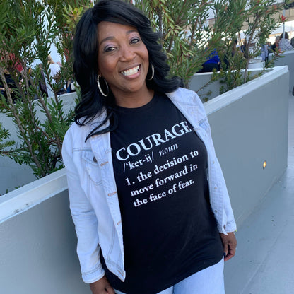 Black - Courage T-Shirt